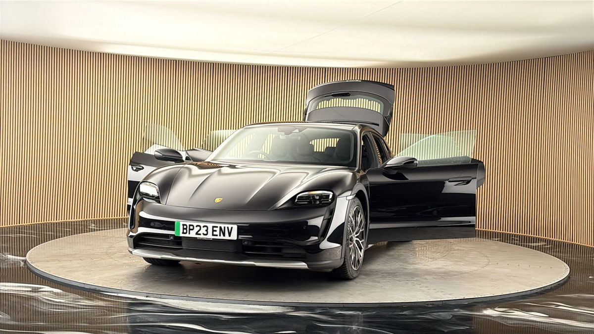 More views of Porsche Taycan