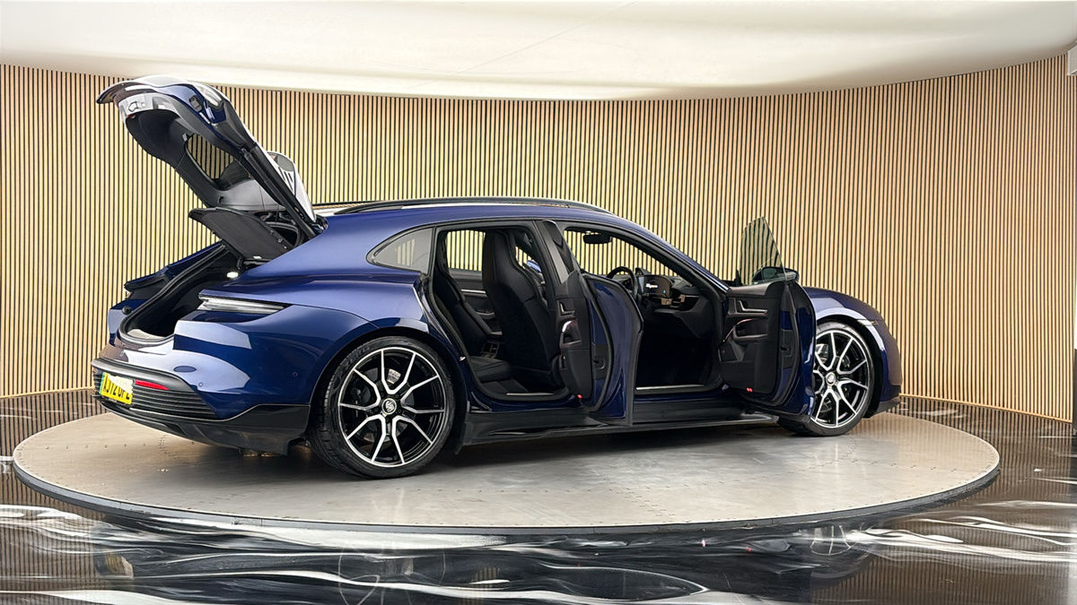 More views of Porsche Taycan