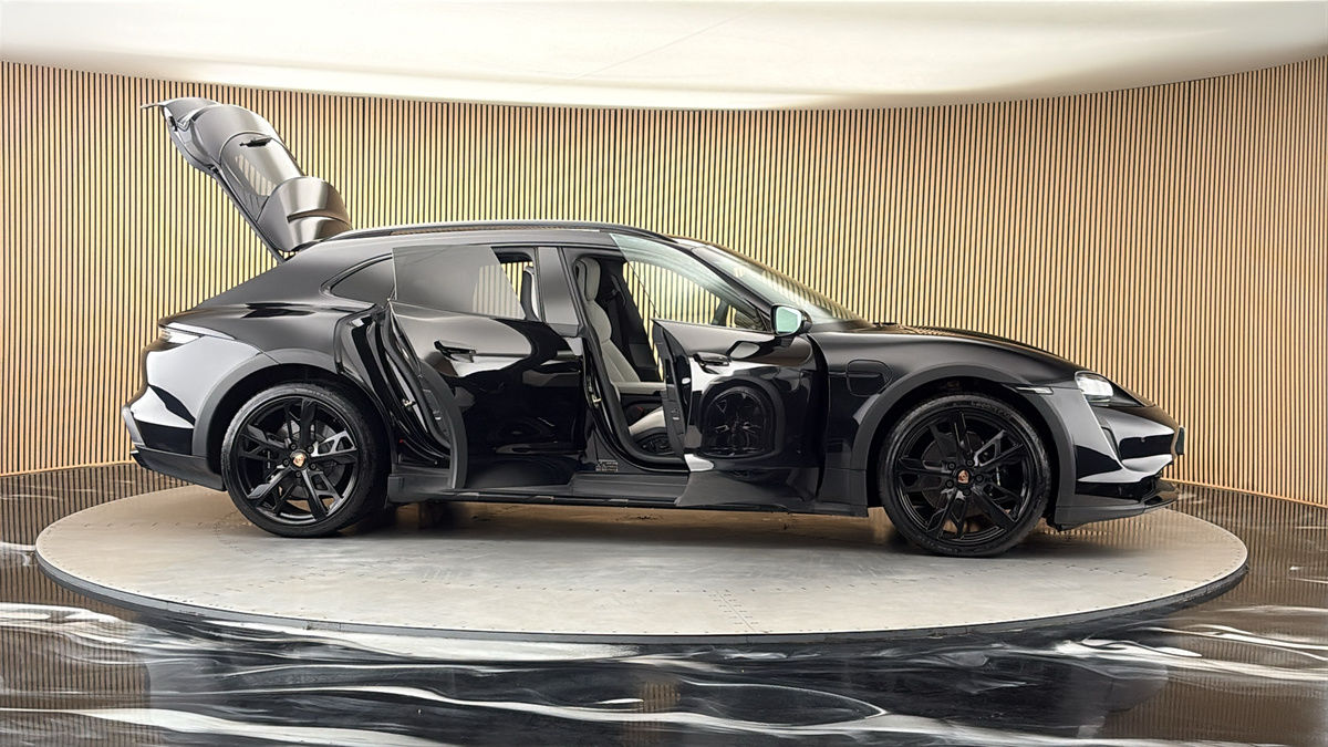 More views of Porsche Taycan