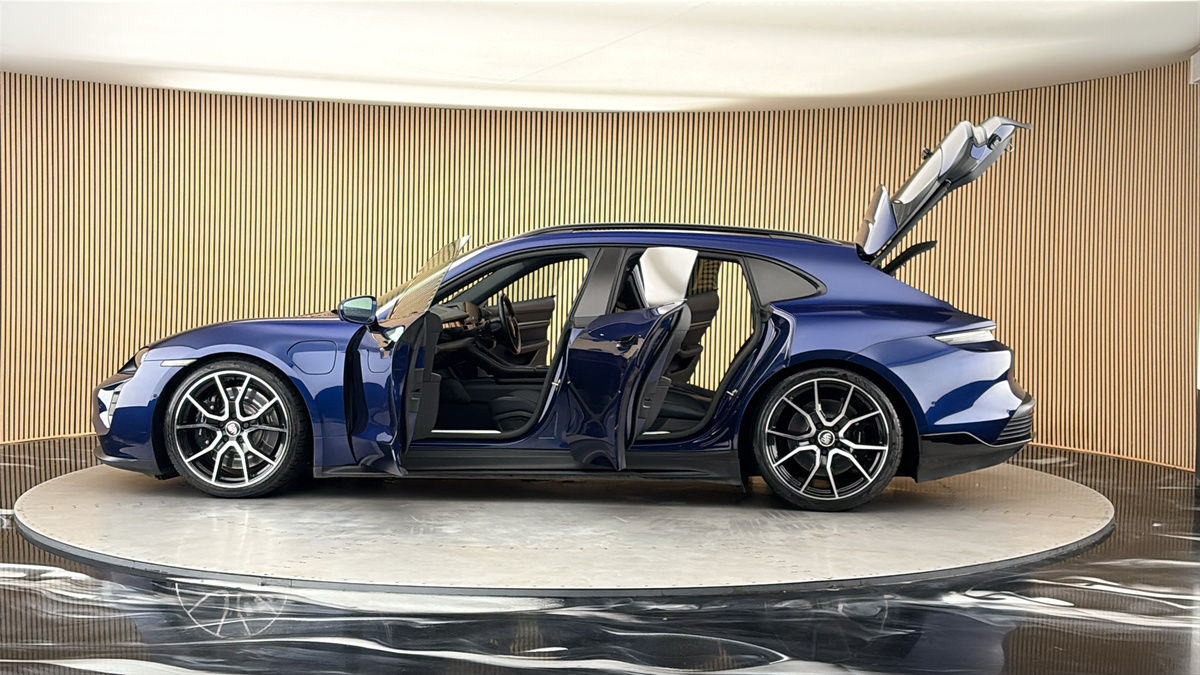 More views of Porsche Taycan