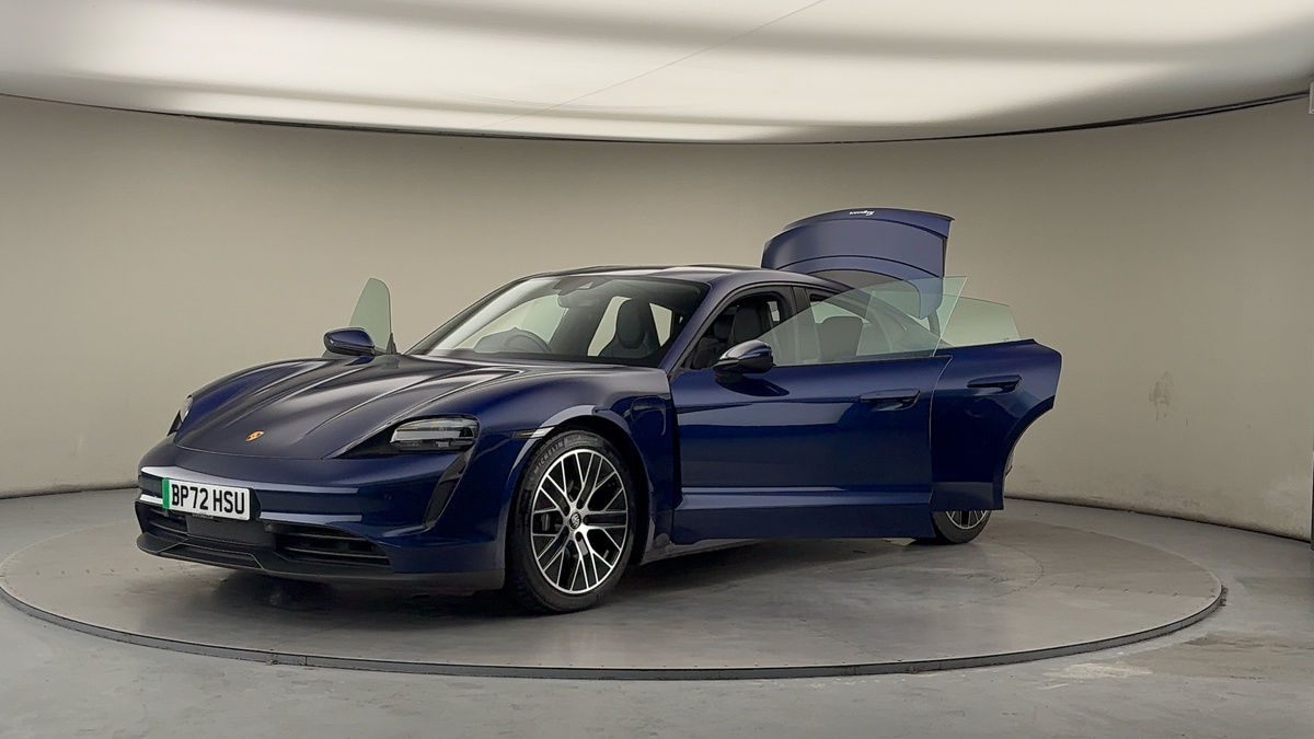 More views of Porsche Taycan