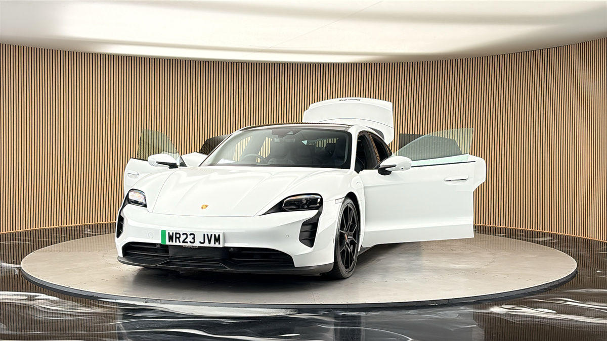 More views of Porsche Taycan