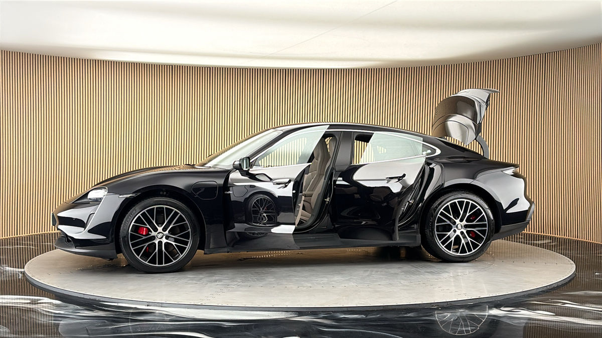 More views of Porsche Taycan