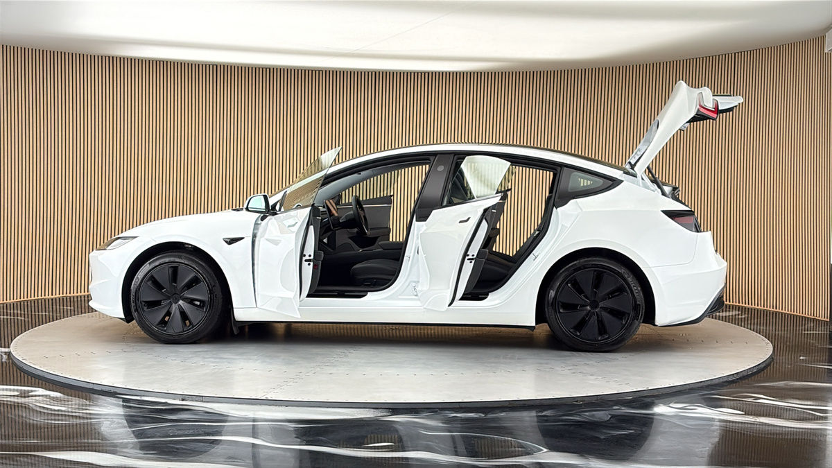 More views of Tesla Model 3