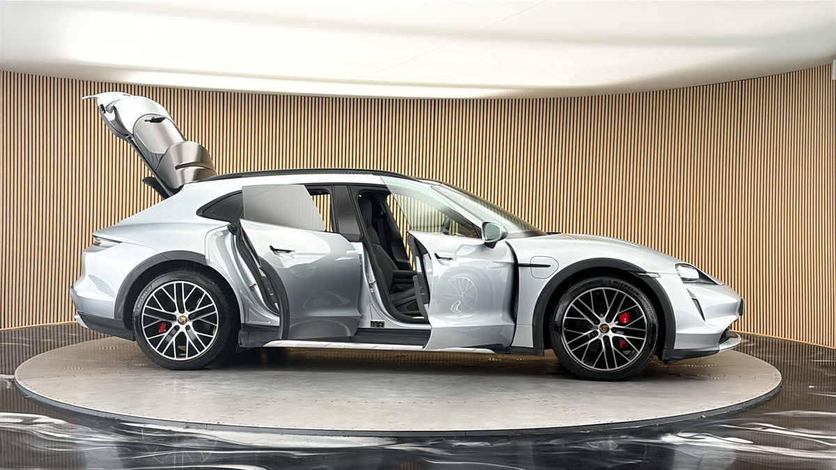 More views of Porsche Taycan
