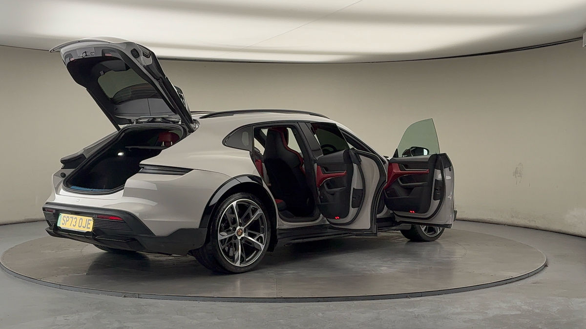 More views of Porsche Taycan