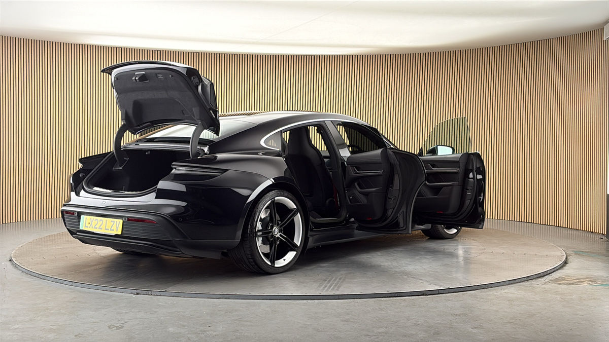 More views of Porsche Taycan