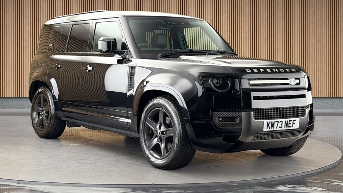 Land Rover Defender 110 Sticky Header Image