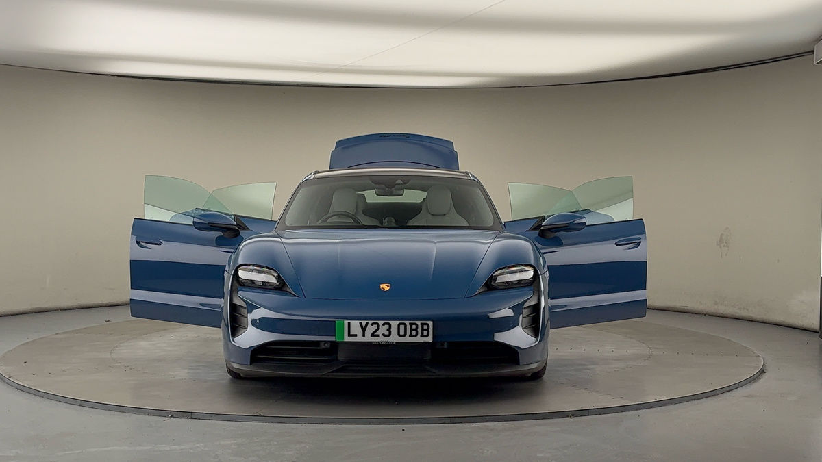 More views of Porsche Taycan