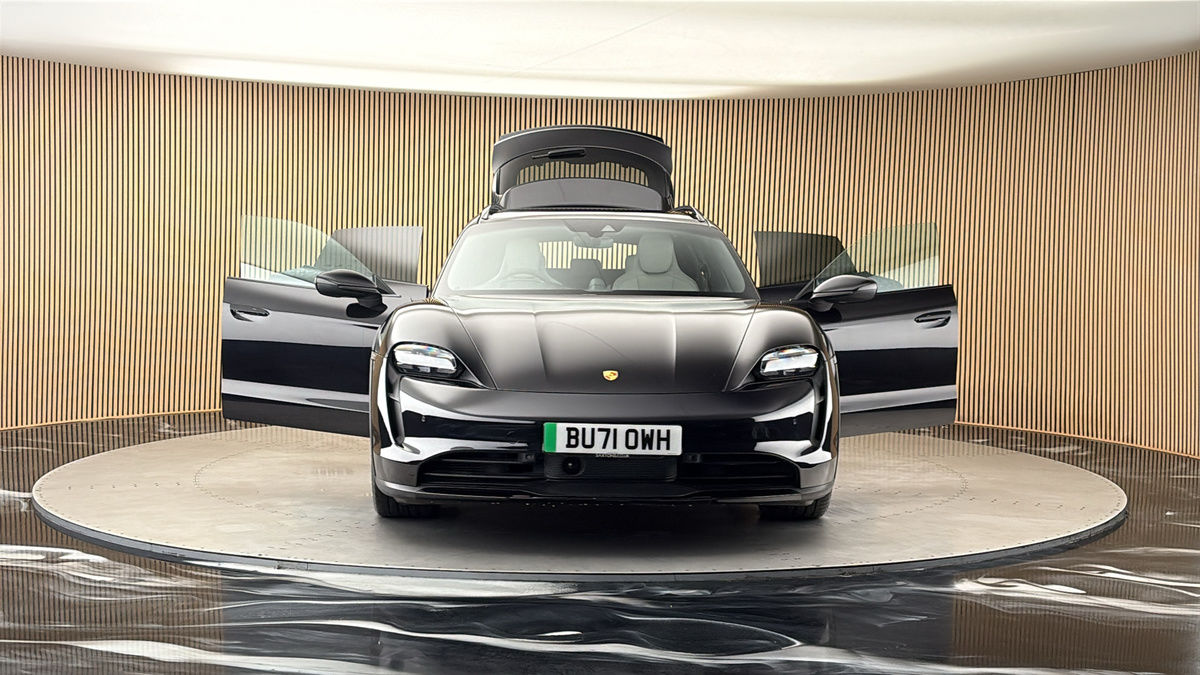 More views of Porsche Taycan