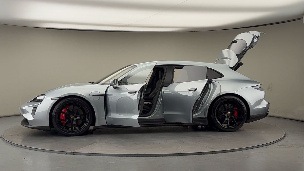 More views of Porsche Taycan