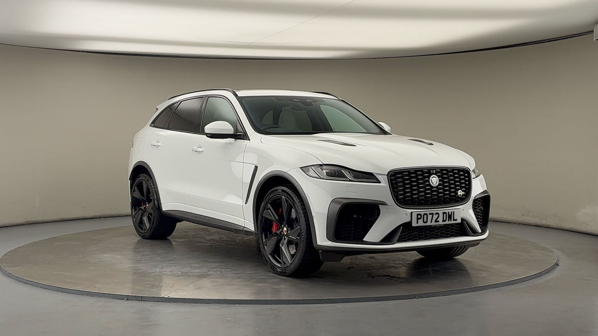 Jaguar F-PACE Sticky Header Image