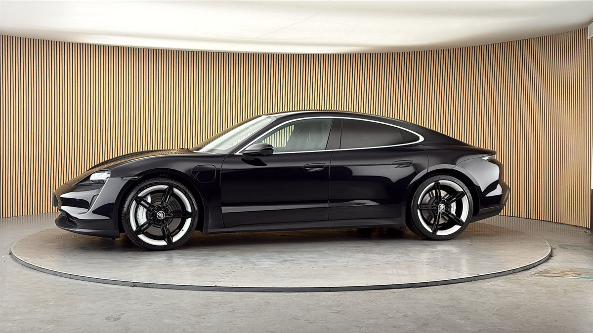 More views of Porsche Taycan