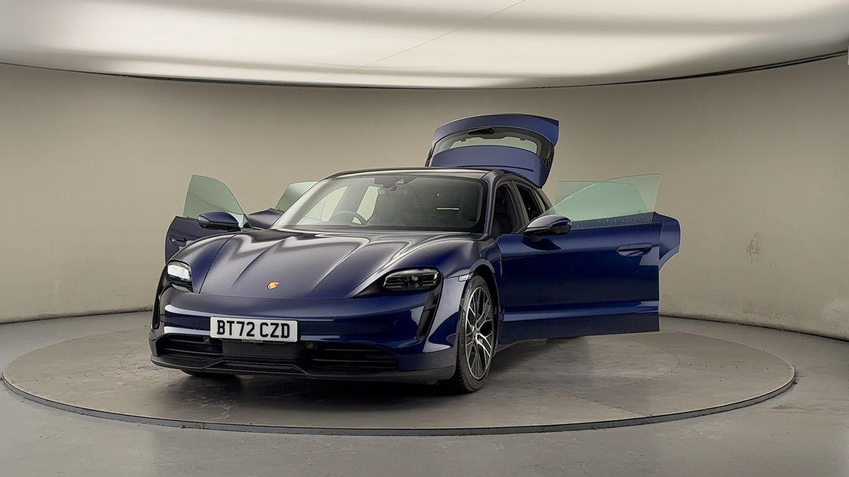 More views of Porsche Taycan