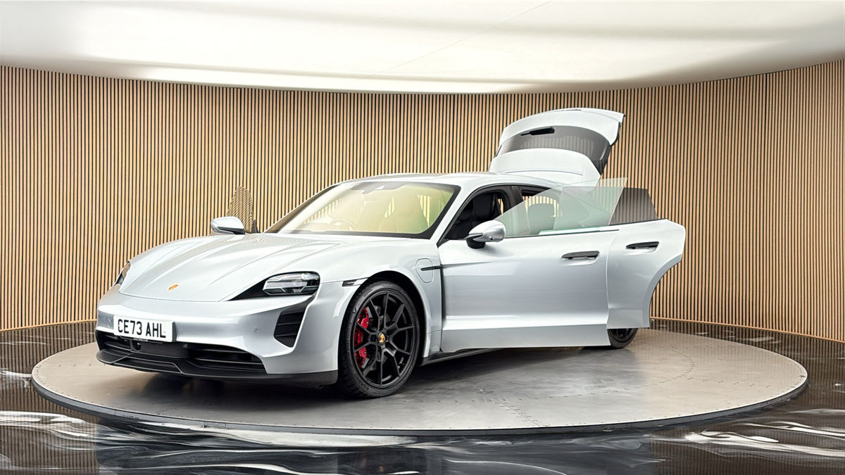 More views of Porsche Taycan