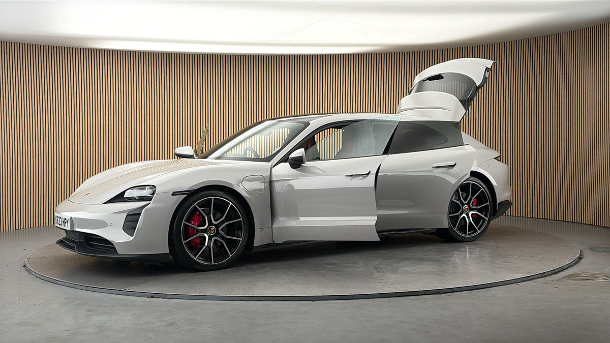 More views of Porsche Taycan
