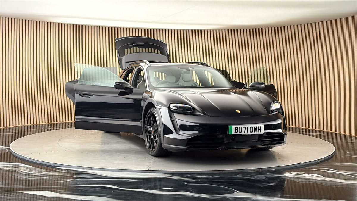 More views of Porsche Taycan