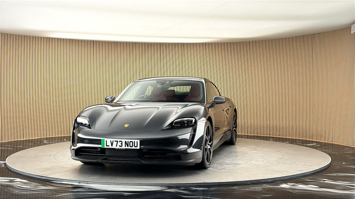 More views of Porsche Taycan