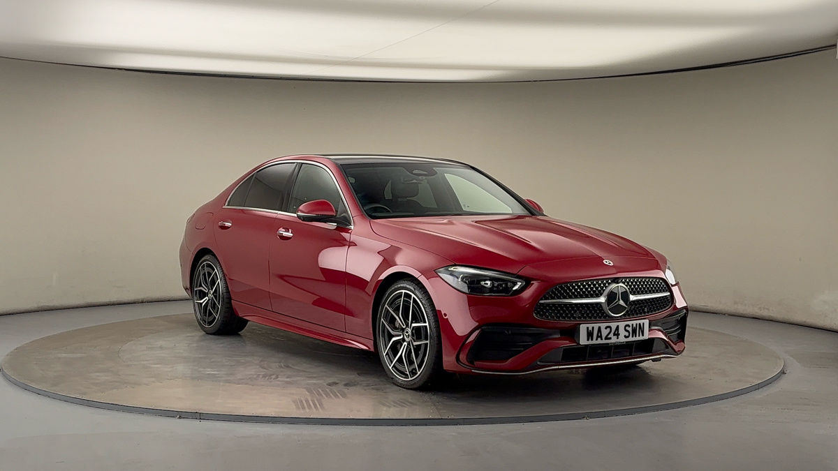 Mercedes-Benz C Class Sticky Header Image