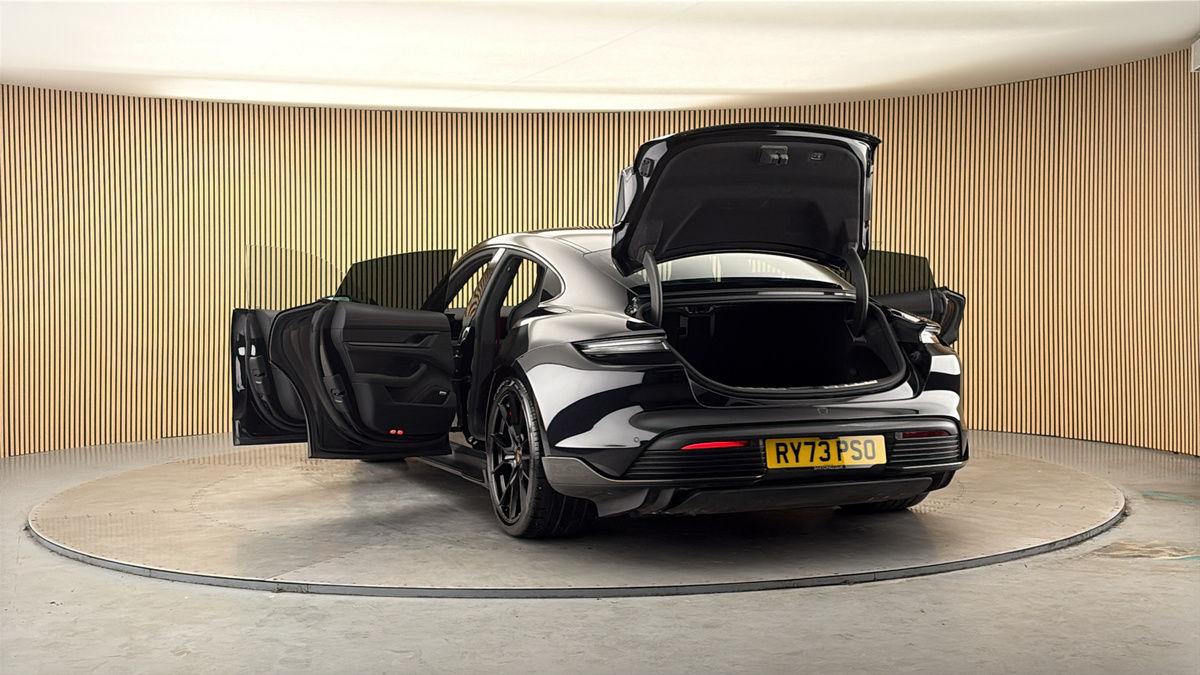 More views of Porsche Taycan