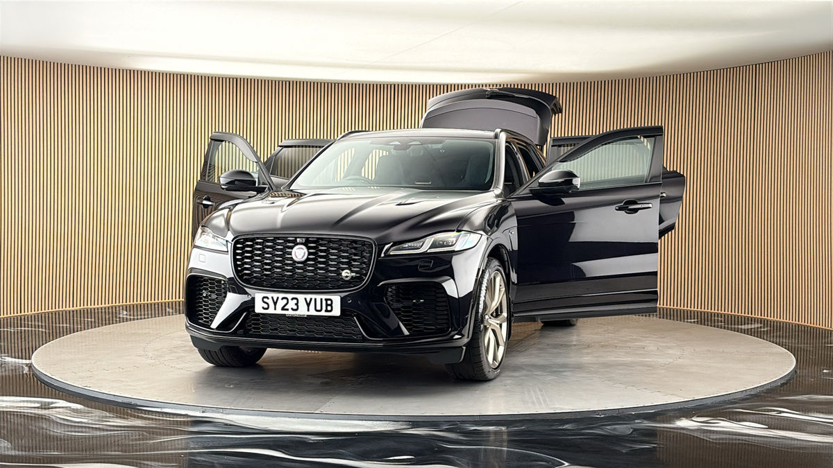 More views of Jaguar F-PACE