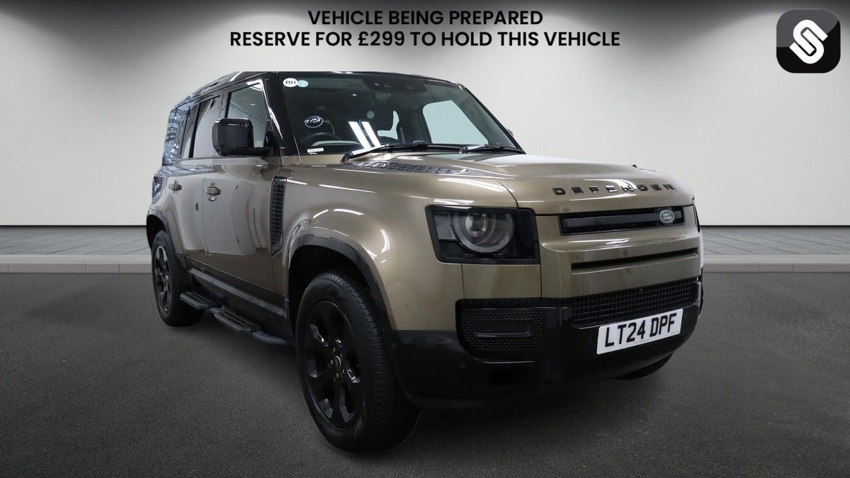 Land Rover Defender 110 Sticky Header Image