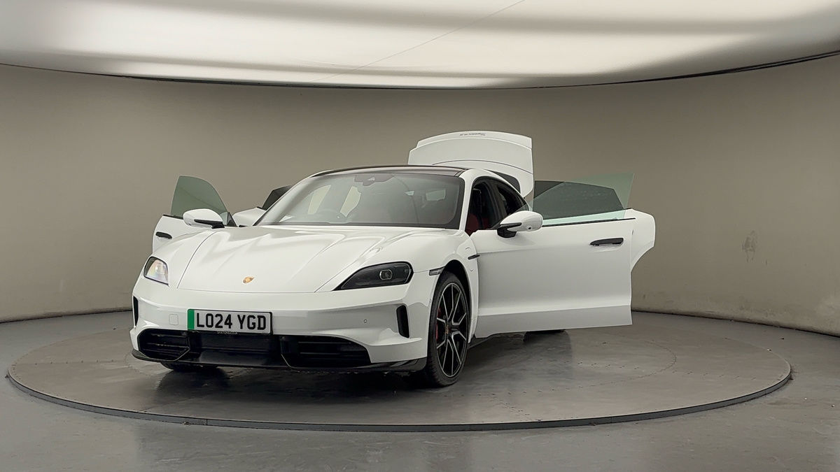 More views of Porsche Taycan