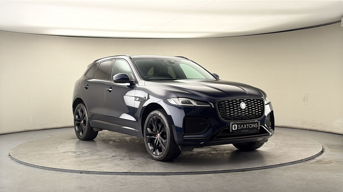 Jaguar F-PACE Sticky Header Image
