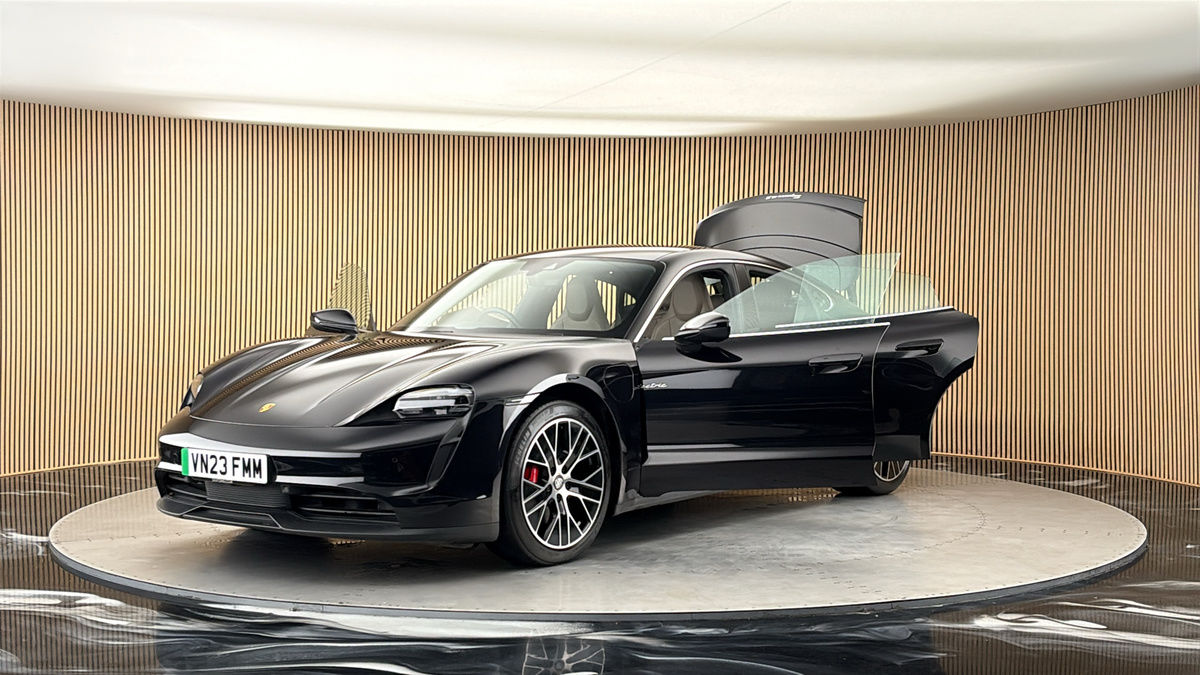 More views of Porsche Taycan