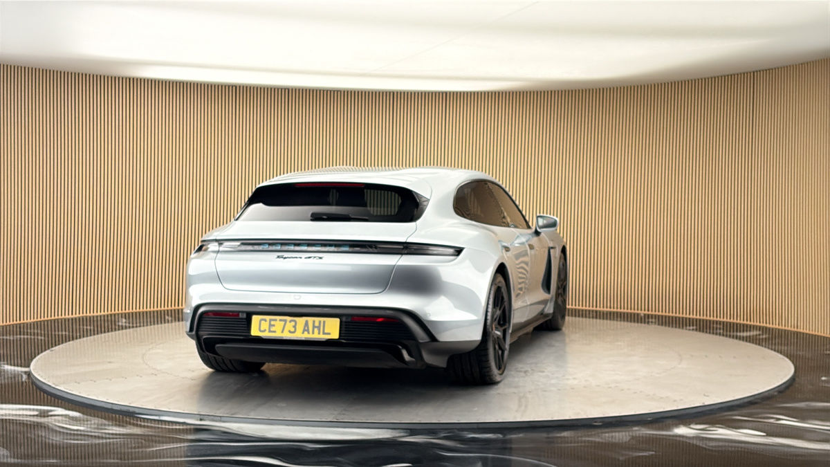 More views of Porsche Taycan