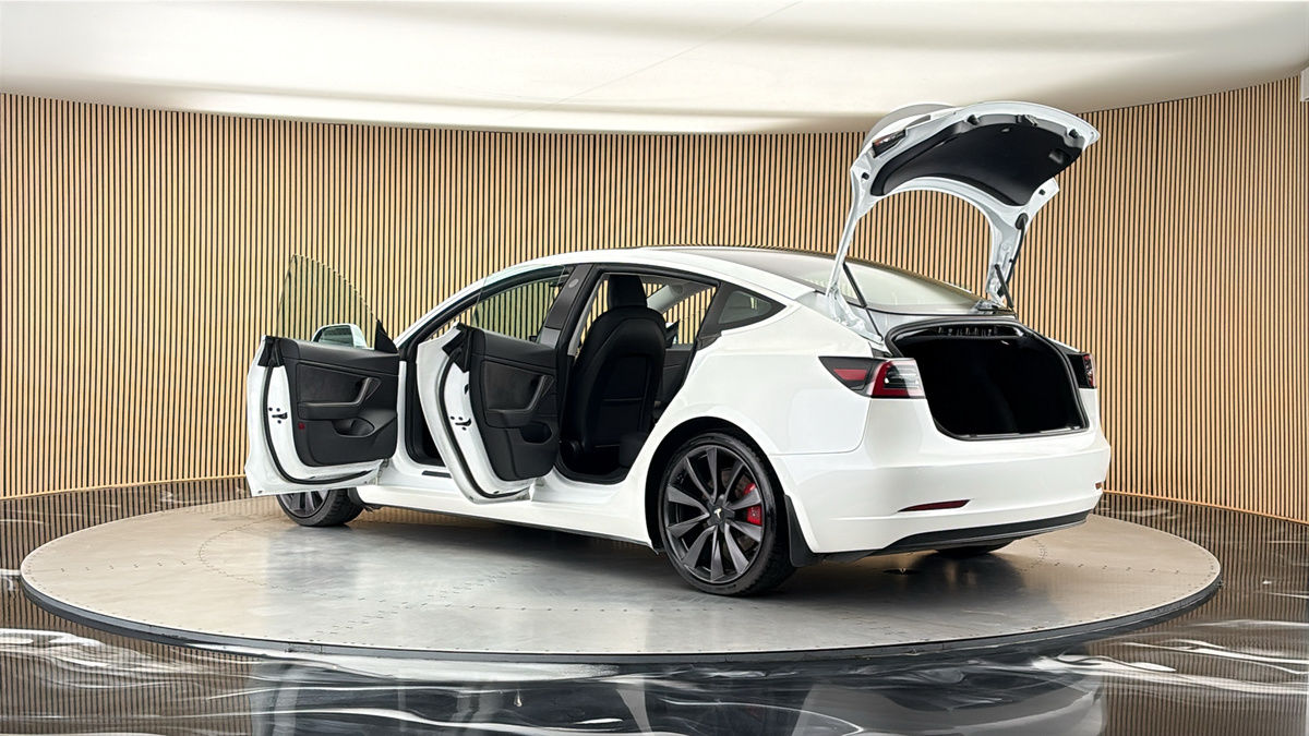 More views of Tesla Model 3