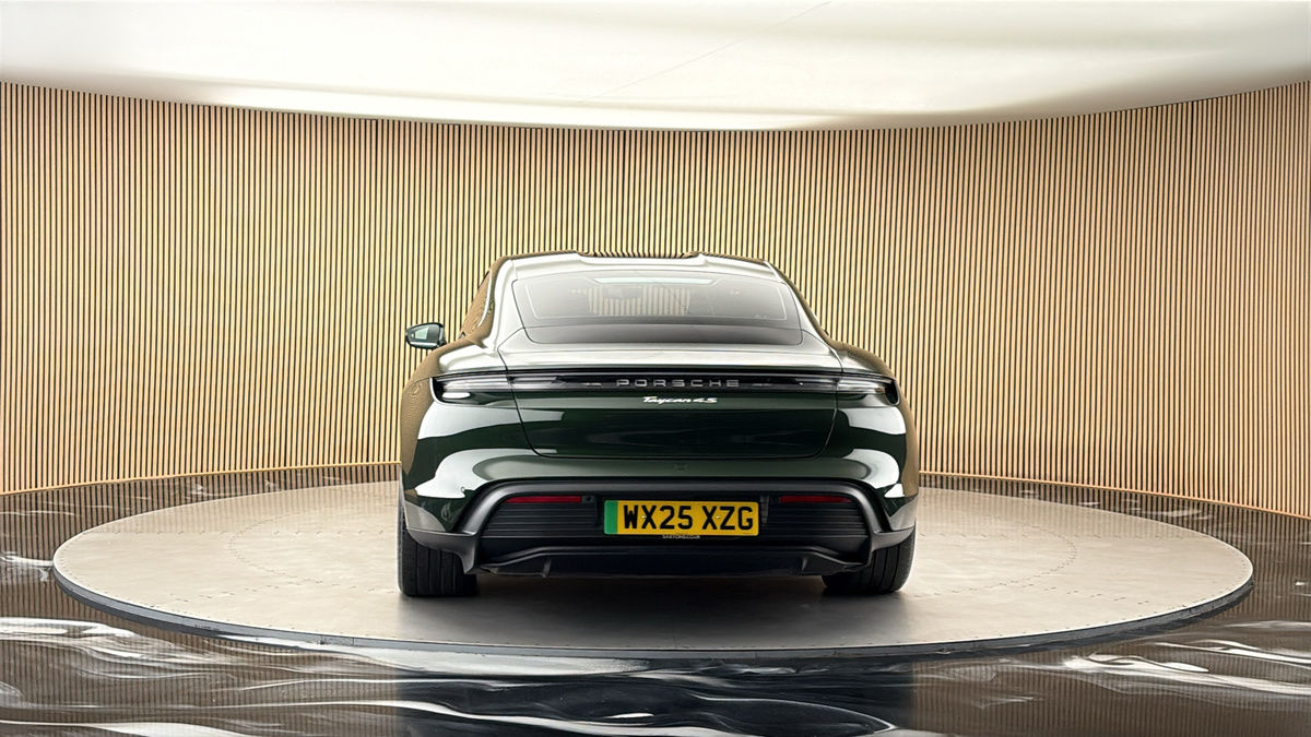More views of Porsche Taycan