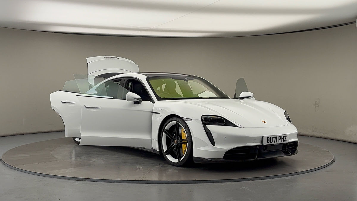 More views of Porsche Taycan