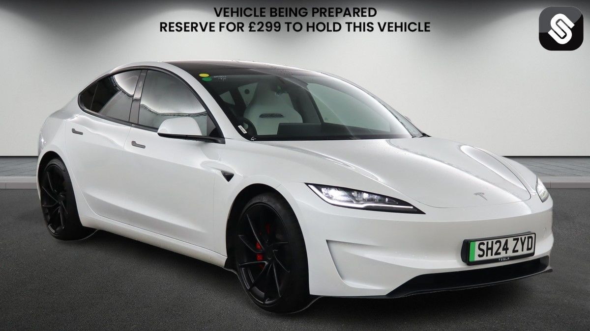 Tesla Model 3 Sticky Header Image