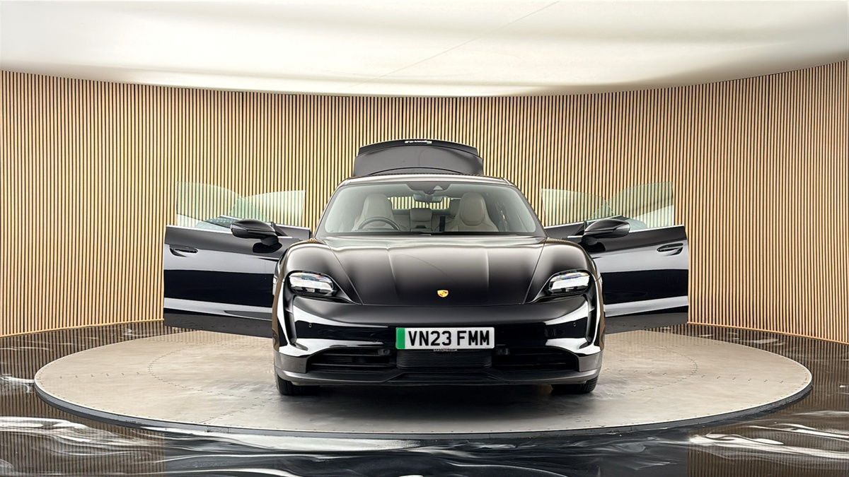 More views of Porsche Taycan