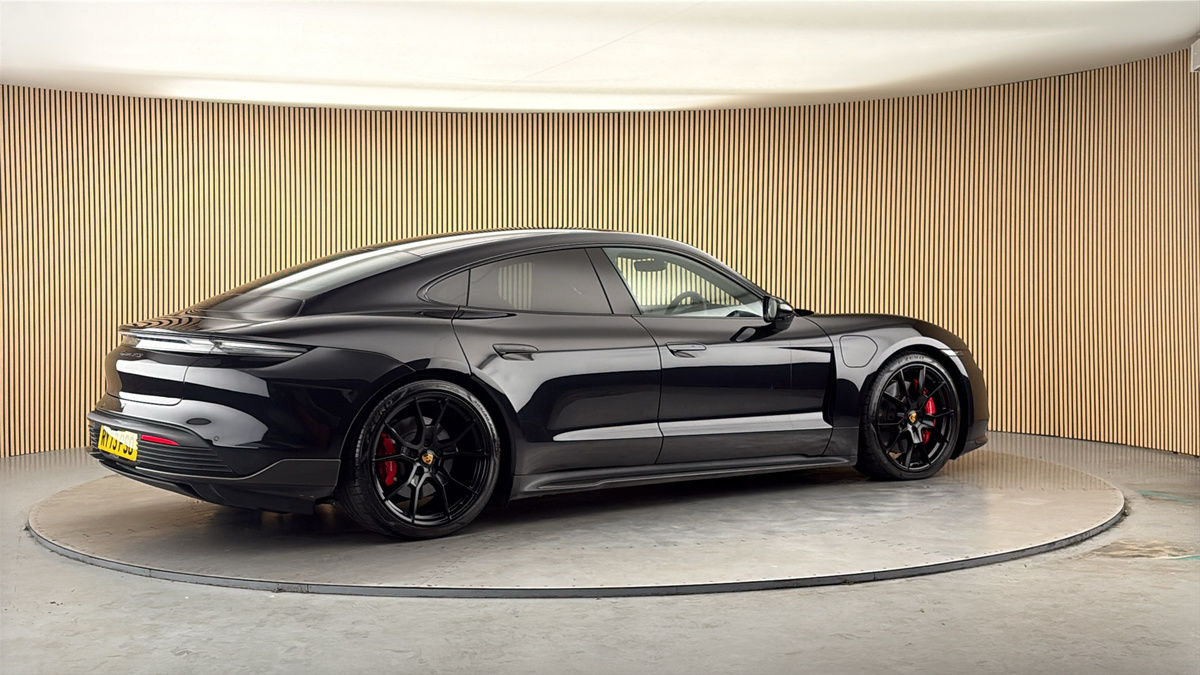 More views of Porsche Taycan