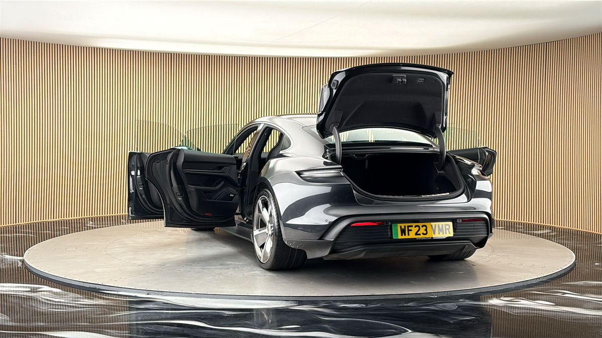 More views of Porsche Taycan