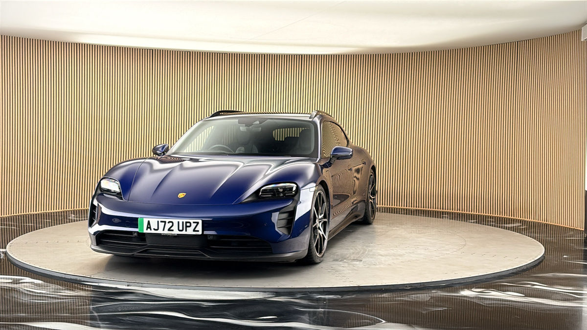 More views of Porsche Taycan