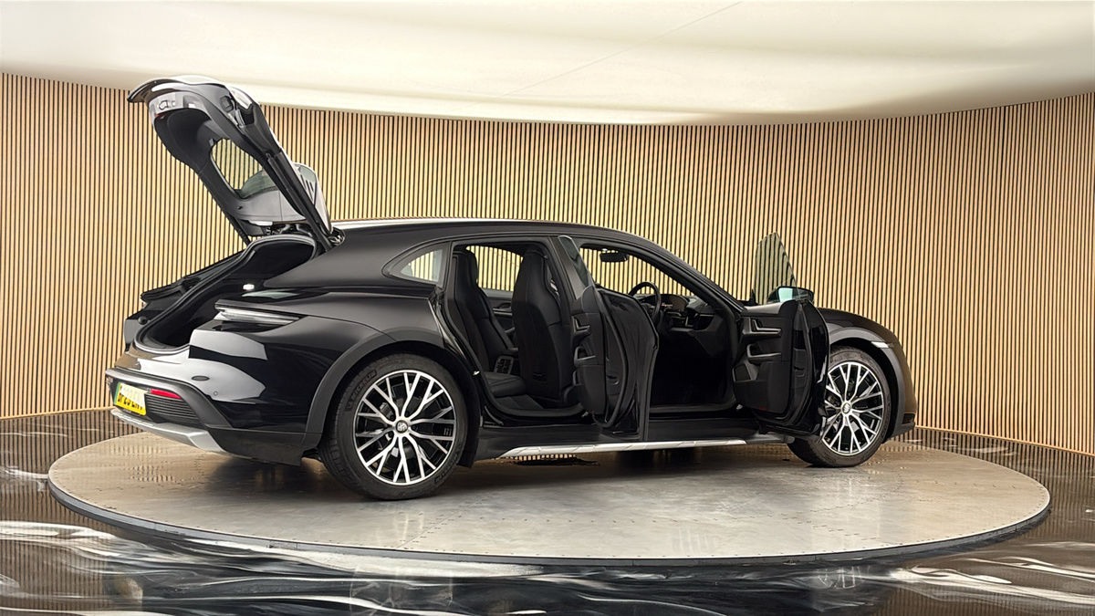 More views of Porsche Taycan
