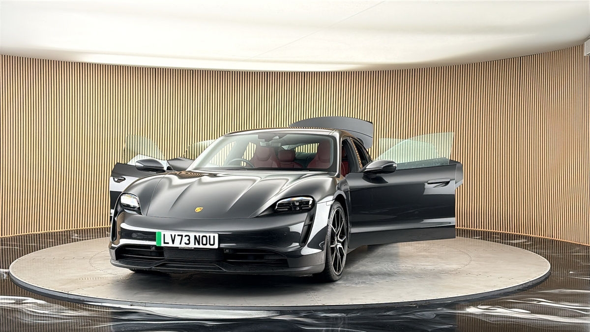 More views of Porsche Taycan