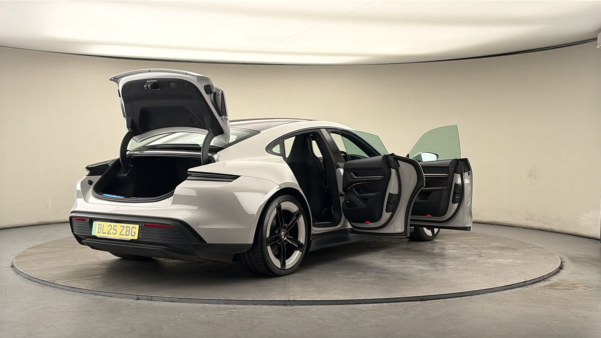 More views of Porsche Taycan