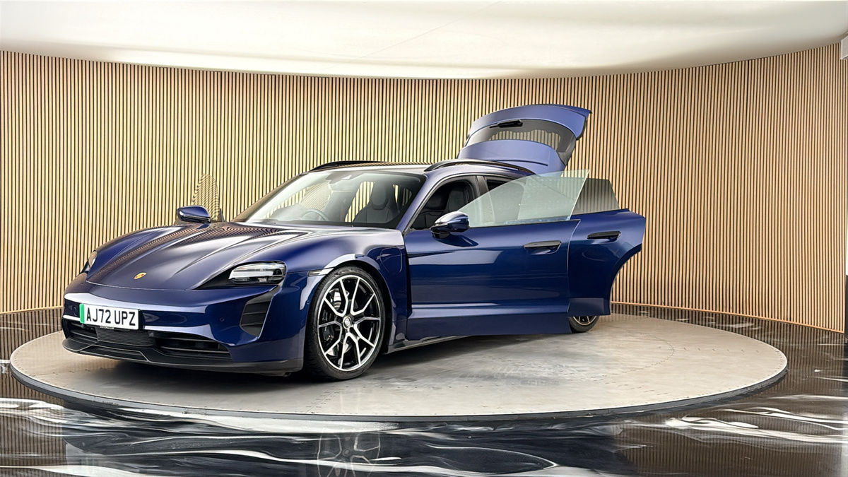 More views of Porsche Taycan