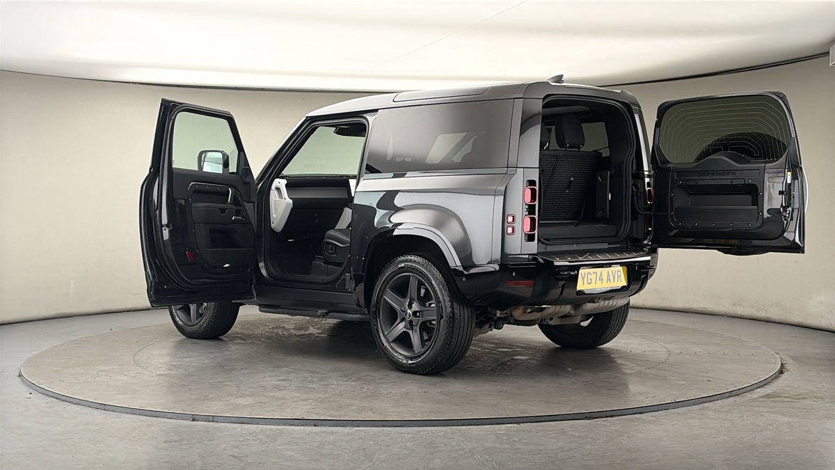 More views of Land Rover Defender 90