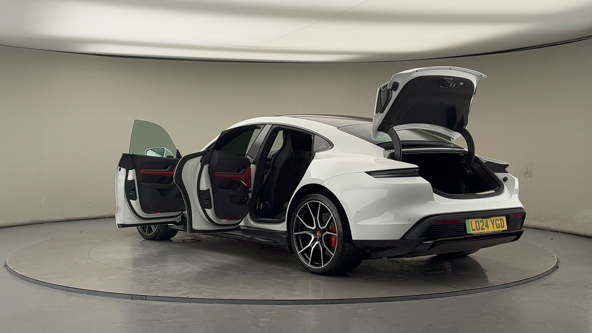 More views of Porsche Taycan