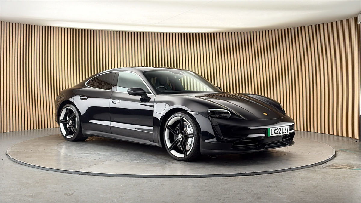 More views of Porsche Taycan