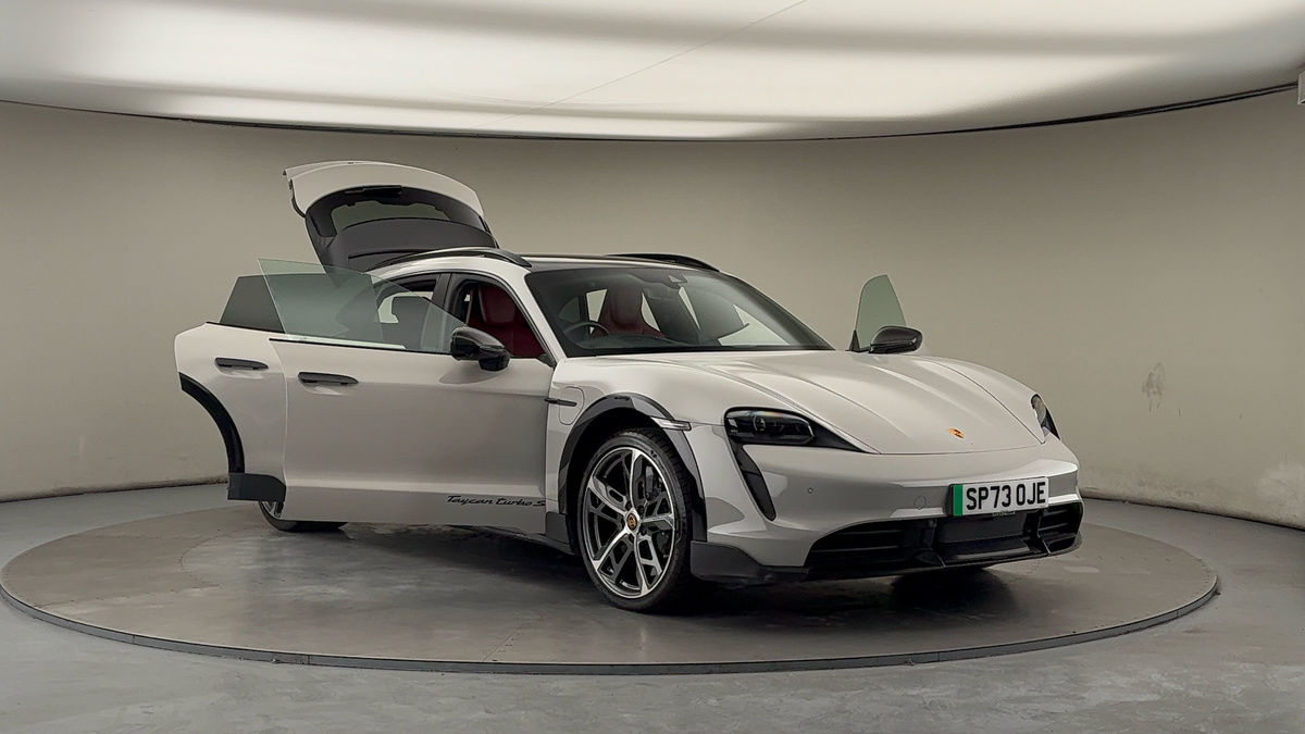 More views of Porsche Taycan