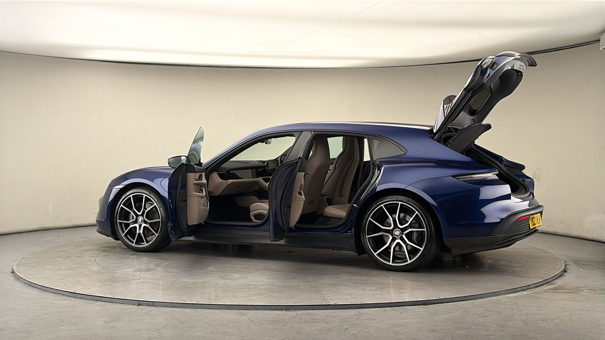 More views of Porsche Taycan