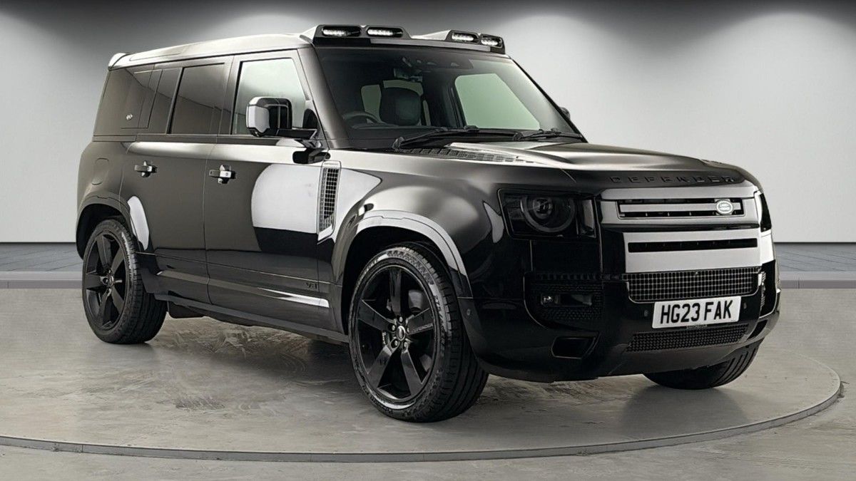 Land Rover Defender 110 Sticky Header Image