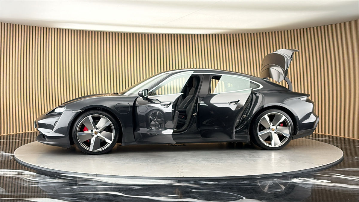 More views of Porsche Taycan
