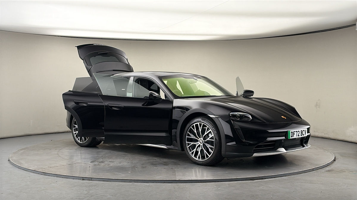 More views of Porsche Taycan